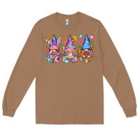 Toasted Coconut Easter gnomies Easter Day Long Sleeve Tee - HowdyJamesFarm