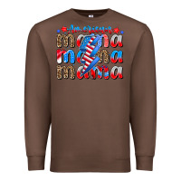 Chestnut american mama Premium Sweatshirt - CowhideDigitalArt