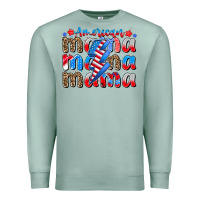 Seafoam american mama Premium Sweatshirt - CowhideDigitalArt