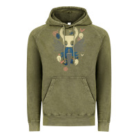 Vintage Olive awesome pursuing lofty mysterious quest hollow kni Vintage Hoodie - tuanDangUi