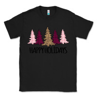 Black Happy Holidays Tree Classic Tee - Bettercallsaul