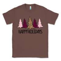 Chestnut Happy Holidays Tree Classic Tee - Bettercallsaul