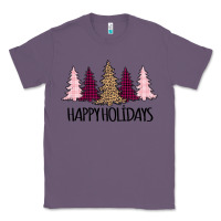 Lavender Happy Holidays Tree Classic Tee - Bettercallsaul