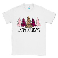 White Happy Holidays Tree Classic Tee - Bettercallsaul
