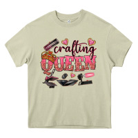 Mossy crafting queen Heavy Core Tee - NancyCooperArtShop