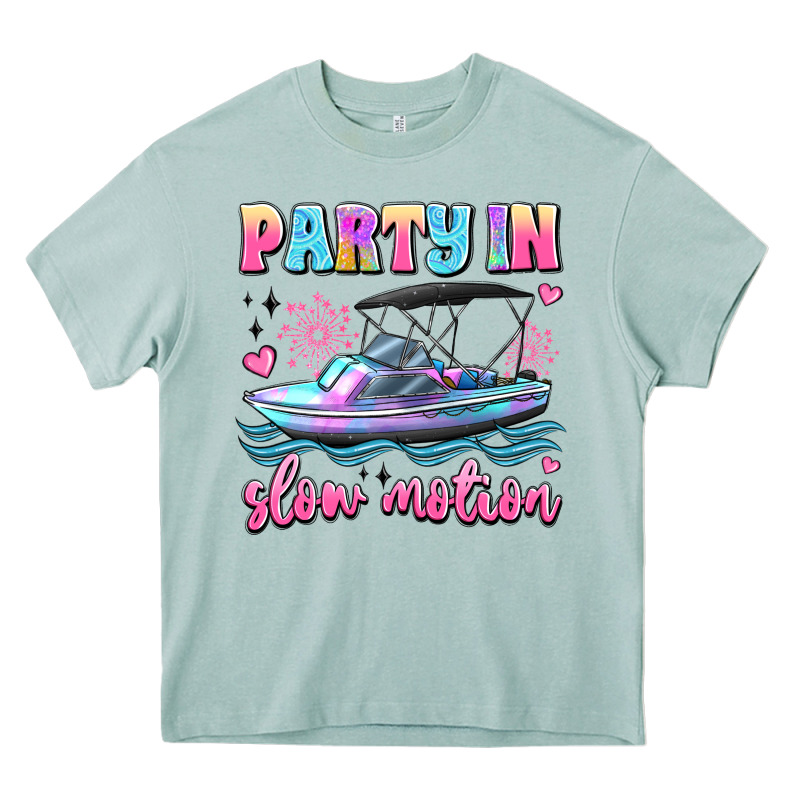 Party In Slow Motion Heavy Core Tee by JahusDesignShop | Teevron