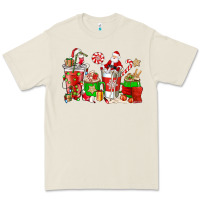 Bone Santa coffee cups Premium Tee - NancyCooperArtShop