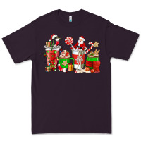 Plum Santa coffee cups Premium Tee - NancyCooperArtShop