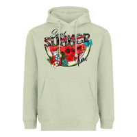 Matcha sweet summer time Heavyweight Hoodie - CowhideDigitalArt