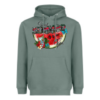 Sage sweet summer time Heavyweight Hoodie - CowhideDigitalArt