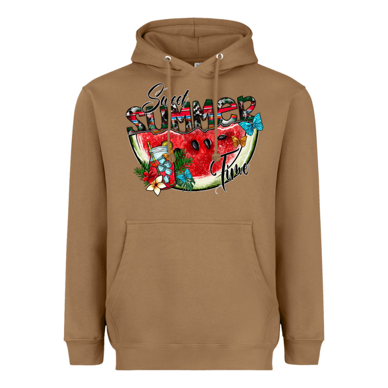 Sweet Summer Time Heavyweight Hoodie by CowhideDigitalArt | Teevron