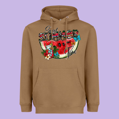 Sweet Summer Time Heavyweight Hoodie Designed By Cowhidedigitalart