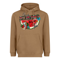 Toasted Coconut sweet summer time Heavyweight Hoodie - CowhideDigitalArt