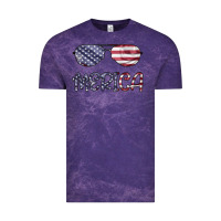 Cloud Purple Merica Vintage Tee - Bettercallsaul