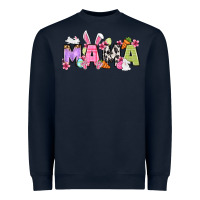 Navy Easter mama Heavyweight Sweatshirt - OliviaCreatesArt