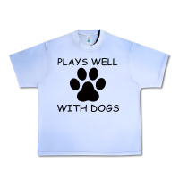 Grape Ice Plays Well With Dogs Urban Heavy Tee - Bettercallsaul