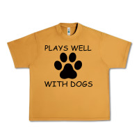 Peanut Butter Plays Well With Dogs Urban Heavy Tee - Bettercallsaul