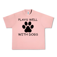 Salmon Plays Well With Dogs Urban Heavy Tee - Bettercallsaul