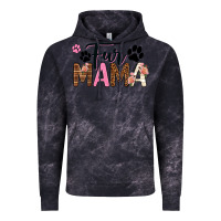 Cloud Black fur mama Vintage Hoodie - texasbilliewilder