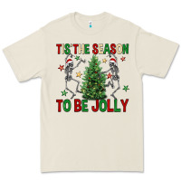 Bone Tis' the season to be Jolly Premium Tee - NancyCooperArtShop