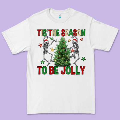 Tis' The Season To Be Jolly Premium Tee Designed By Nancycooperartshop
