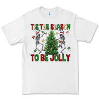 White Tis' the season to be Jolly Premium Tee - NancyCooperArtShop