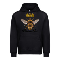 Black mama bee with crown Urban Hoodie - Artiststas