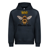 Navy mama bee with crown Urban Hoodie - Artiststas