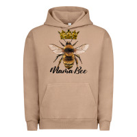 Pigment Burro mama bee with crown Urban Hoodie - Artiststas