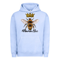 Pigment Grape Ice mama bee with crown Urban Hoodie - Artiststas