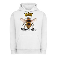 Pigment Lunar Rock mama bee with crown Urban Hoodie - Artiststas