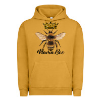 Pigment Peanut Butter mama bee with crown Urban Hoodie - Artiststas