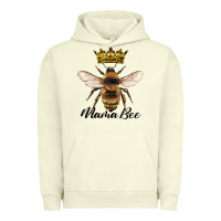 Pigment Pistachio mama bee with crown Urban Hoodie - Artiststas