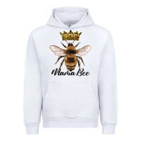 White mama bee with crown Urban Hoodie - Artiststas
