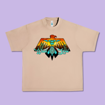 Thunderbird Wild Soul Urban Heavy Tee Designed By Jahusdesignshop