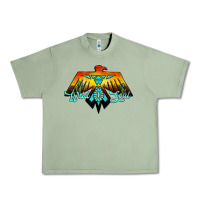 Oil Green thunderbird wild soul Urban Heavy Tee - JahusDesignShop