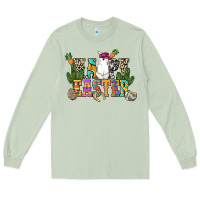 Matcha Happy Easter with cowboy Easter Day Long Sleeve Tee - HowdyJamesFarm