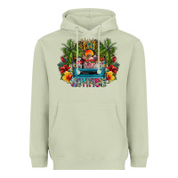 Matcha Summer Heavyweight Hoodie - CowhideDigitalArt