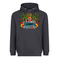 Smoke Summer Heavyweight Hoodie - CowhideDigitalArt