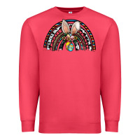 Cardinal easter rainbow Premium Sweatshirt - CowhideDigitalArt