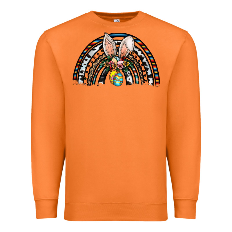 Easter Rainbow Premium Sweatshirt by CowhideDigitalArt | Teevron