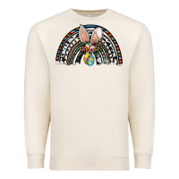 Sandshell easter rainbow Premium Sweatshirt - CowhideDigitalArt