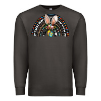 Smoke easter rainbow Premium Sweatshirt - CowhideDigitalArt
