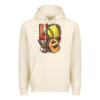 Tofu love softball Premium Hoodie - FaDigitalArtStudio