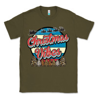 Army Green Christmas Vibes Classic Tee - Bettercallsaul