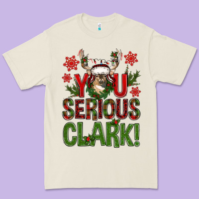 You Serious Clark Deer Premium Tee Designed By Nancycooperartshop