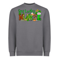 Storm St. Patrick's One lucky Nurse Heavyweight Sweatshirt - OliviaCreatesArt