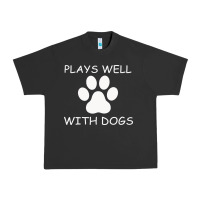 Pigment Black Plays Well With Dogs Urban Heavy Tee - Bettercallsaul