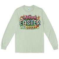 Matcha Happy Easter 2023 Long Sleeve Tee - HowdyJamesFarm