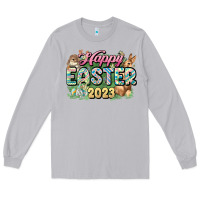 Moon Dust Happy Easter 2023 Long Sleeve Tee - HowdyJamesFarm